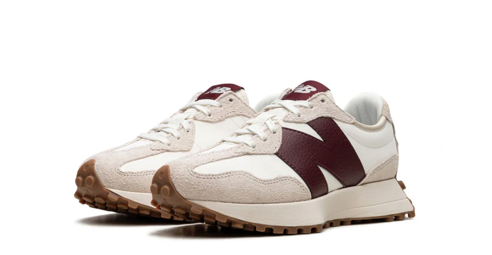 New Balance 327 "Off White-Burgundy"