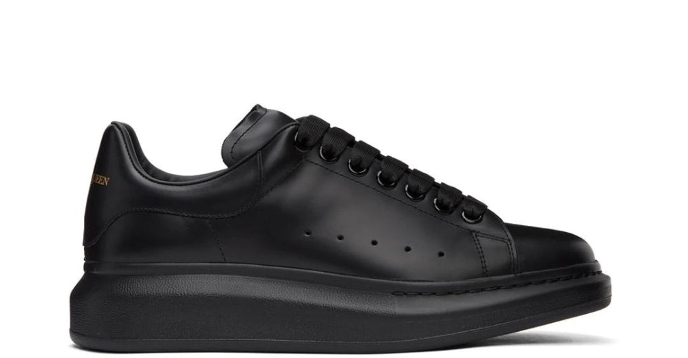 all black alexander mcqueens