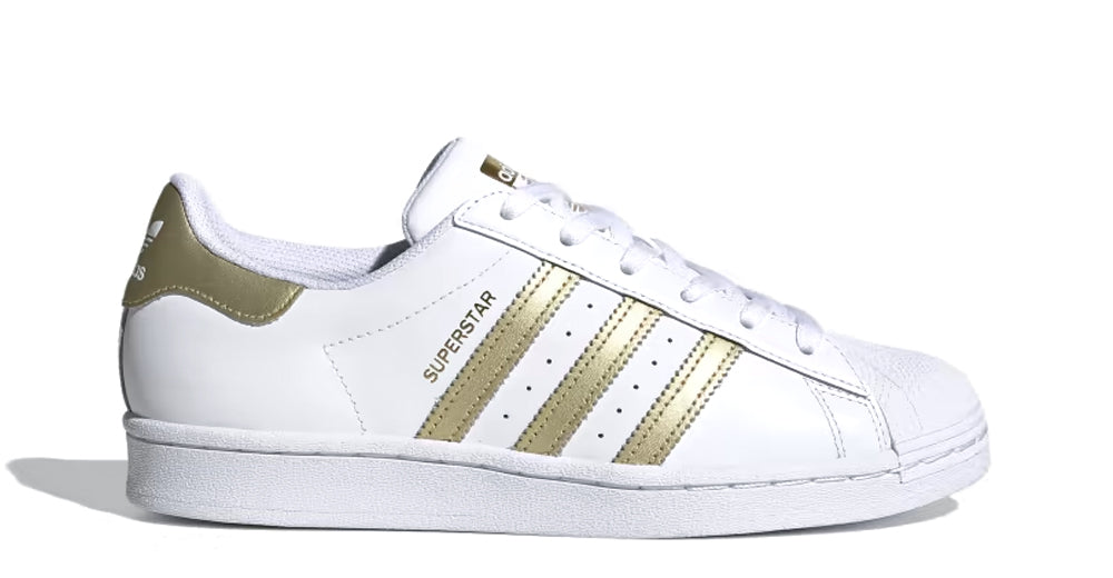 Adidas Superstar (White-Gold)