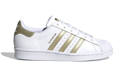 Adidas Superstar (White-Gold)