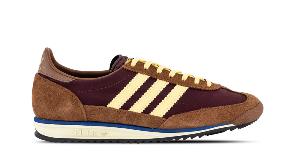 Adidas Originals SL 72 OG trainers "Maroon,Brown and Yellow"