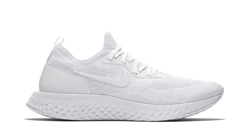 Nike Epic React Flyknit "Triple White"