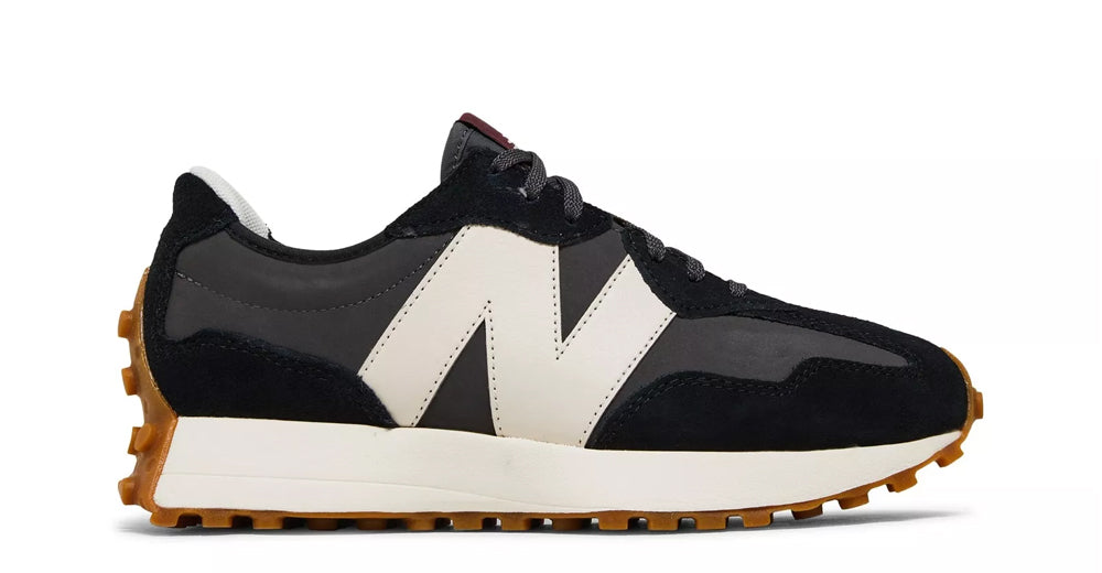 New Balance 327 "Black Grey Gum"