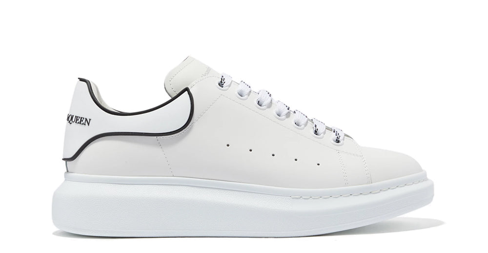 Alexander McQueen "White - Black outline"