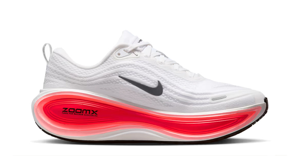 Nike Vomero Plus "White/Bright Crimson"