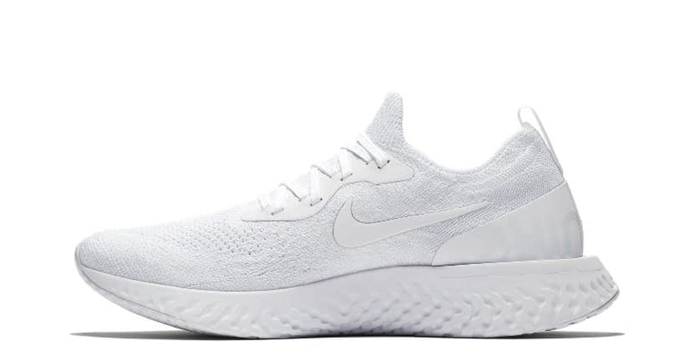 Nike Epic React Flyknit "Triple White"