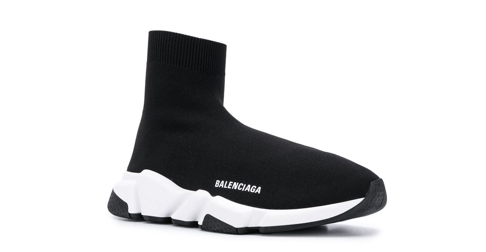 Balenciaga Speed Sneaker (Black-White)