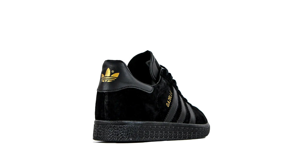 Adidas Gazelle 'Black Gold Metallic'