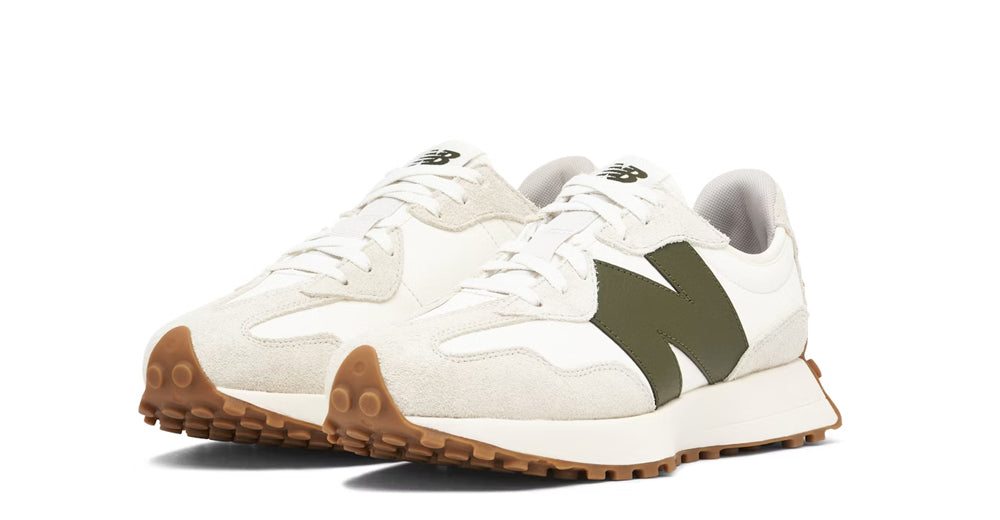 New Balance 327 "Grey - Oak Leaf Green"