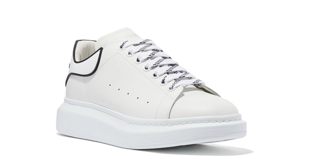 Alexander McQueen "White - Black outline"