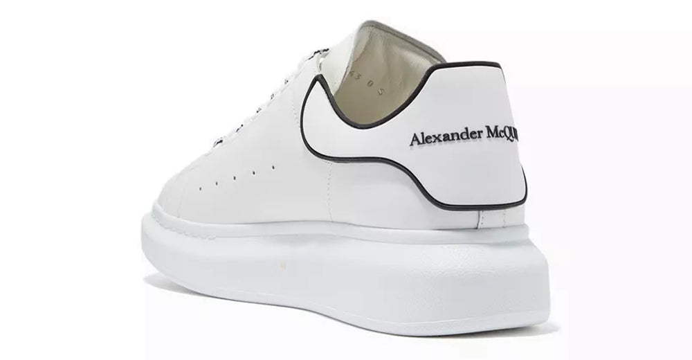 Alexander McQueen "White - Black outline"