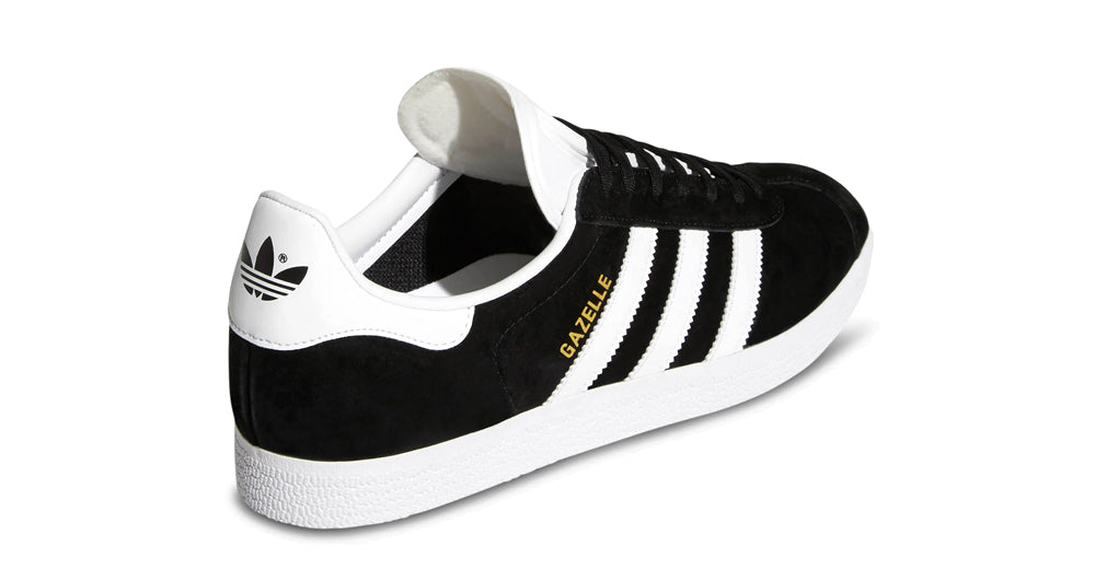 Adidas Gazelle "Core Black White Gold"