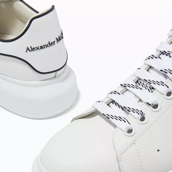 Alexander McQueen "White - Black outline"