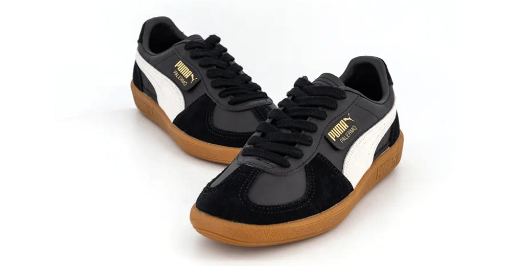 Puma Palermo  " Black - White"