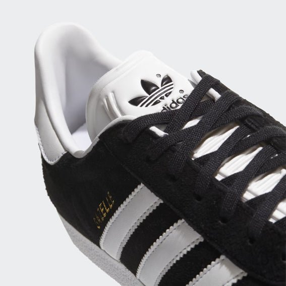 Adidas Gazelle "Core Black White Gold"