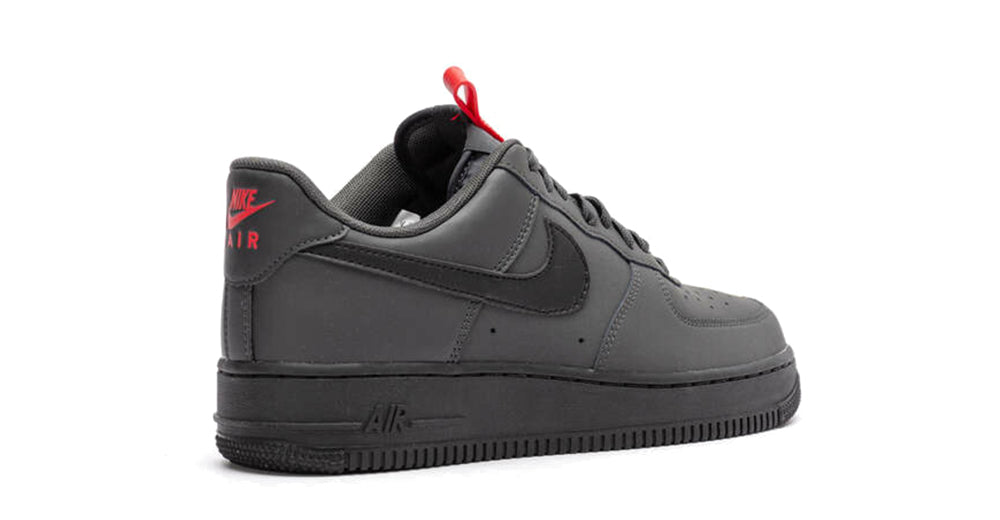 Nike Air Force 1 low Anthracite (Dark Grey / Red)