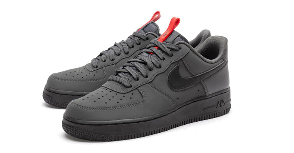 Nike Air Force 1 low Anthracite (Dark Grey / Red)