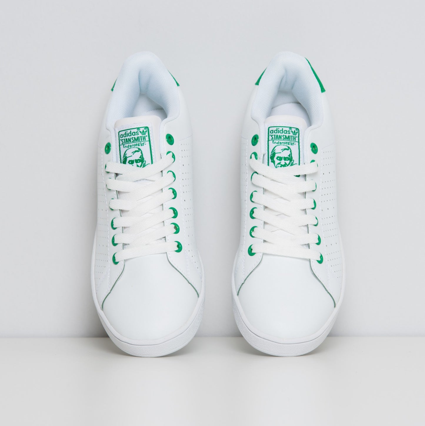 Adidas Stan Smith  white and Green ( 2 )