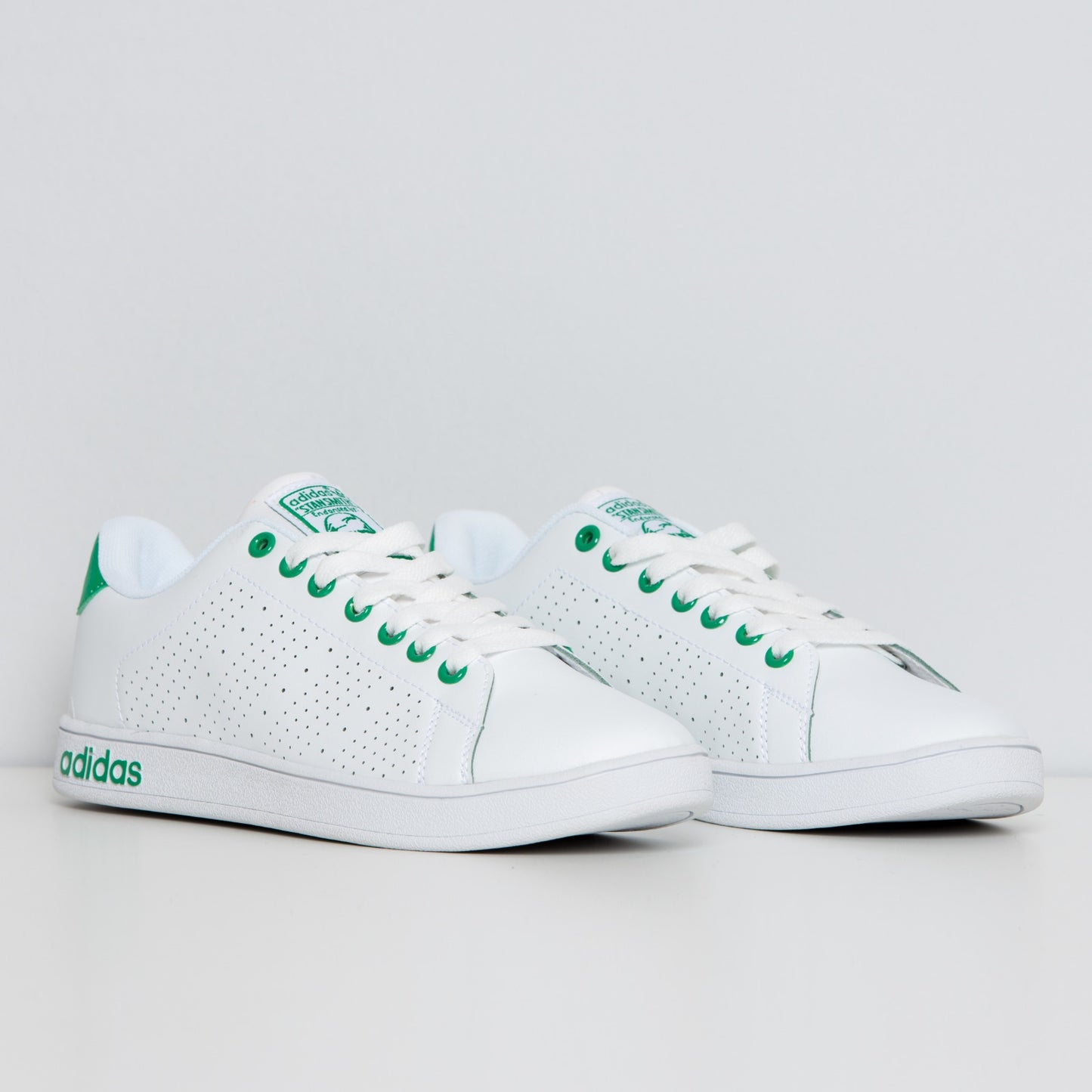 Adidas Stan Smith  white and Green ( 2 )