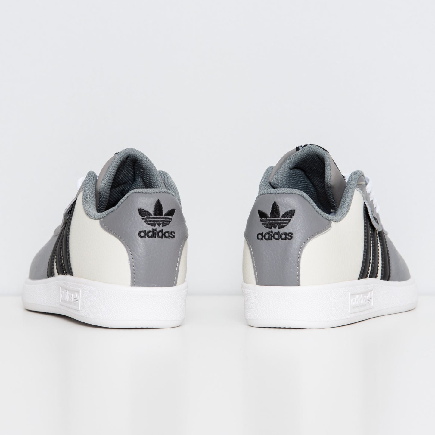 Adidas Cross Court Gray / Black / White